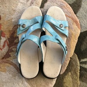 Blue summer Propet sandals. Never worn